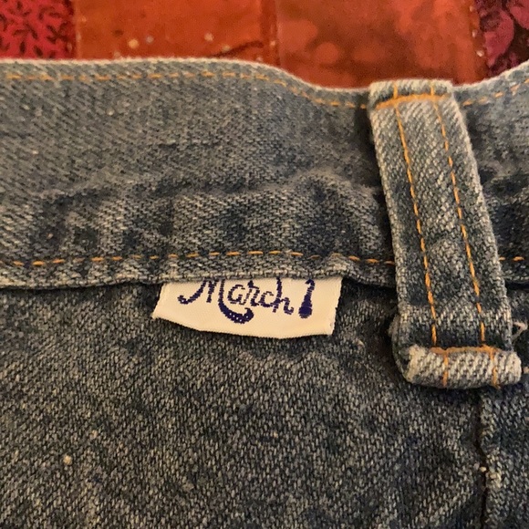 VINTAGE 1970s Bellbottoms, Light-Wash - Picture 8 of 11